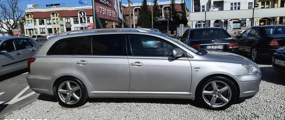 Toyota Avensis cena 13900 przebieg: 260000, rok produkcji 2006 z Bydgoszcz małe 352